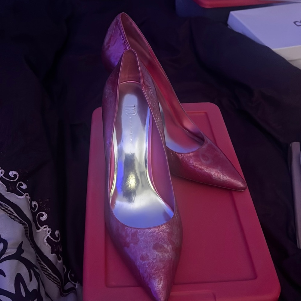 INC heels Magenta Women’s Size 9 Like New